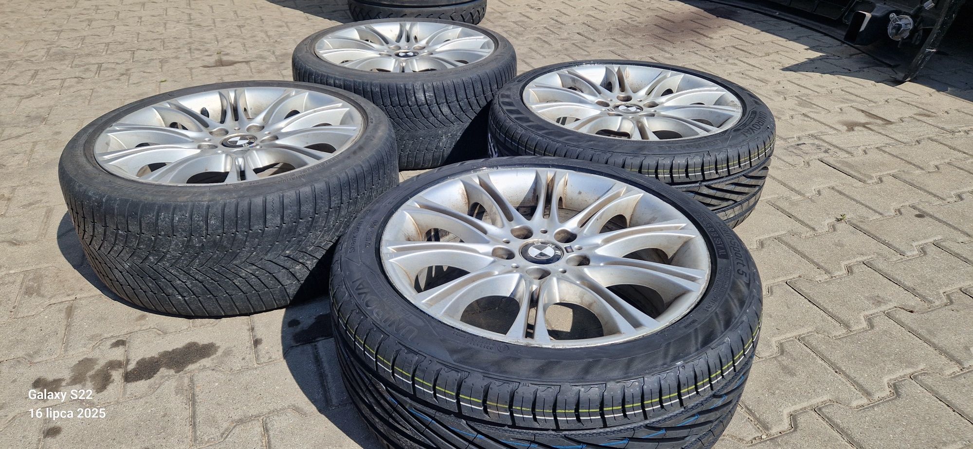 Felgi Bmw styling 135 r18 + opony  225/45 uniroyal nowe 2x