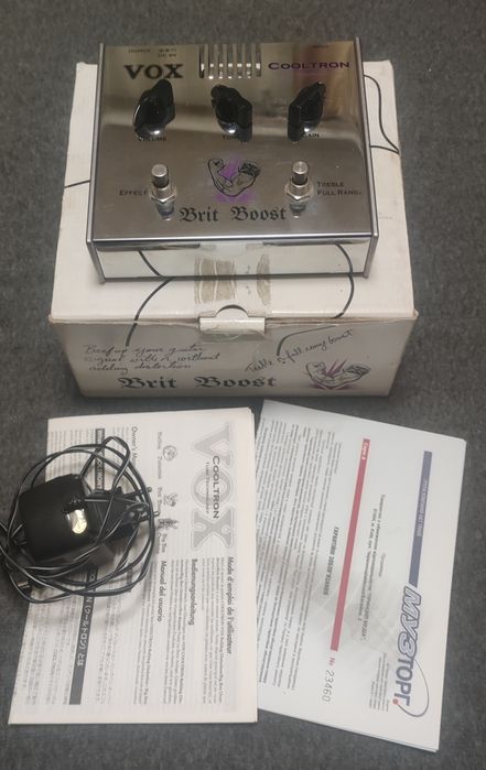 Гитарные педали. VOX Сooltron