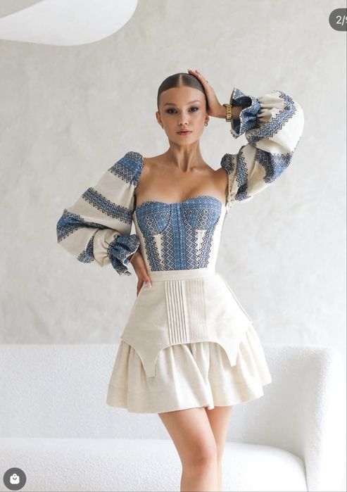 Плаття -корсет Rovero ,вишите