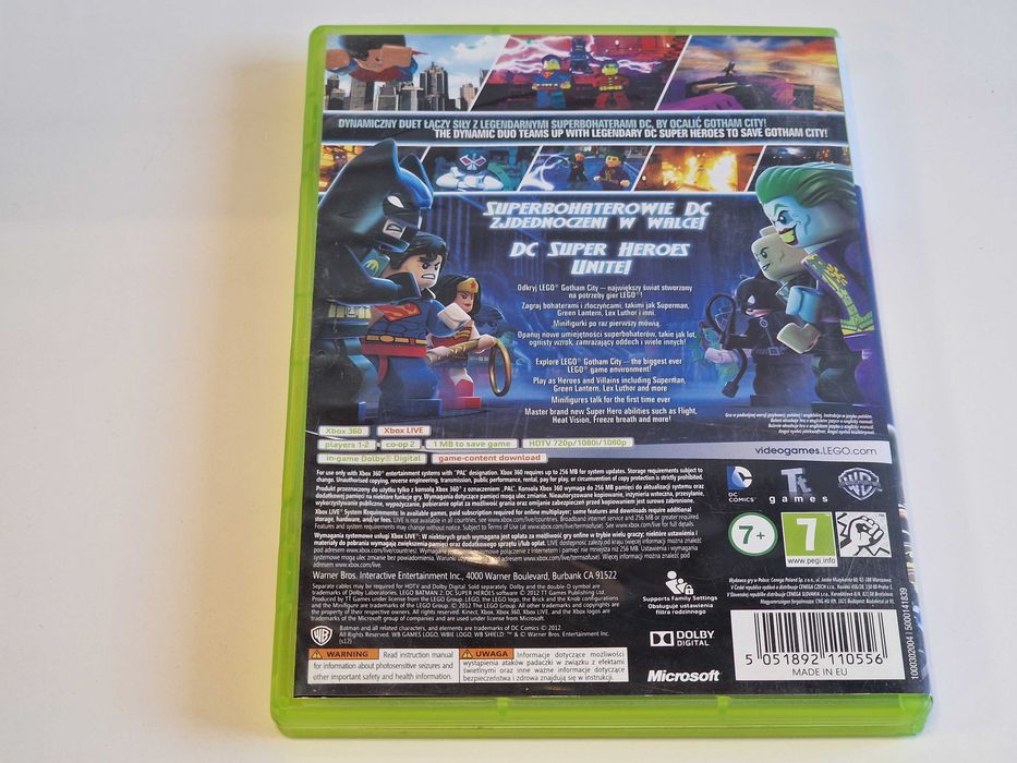 LEGO Batman 2 DC XBOX 360 Super Heroes Sklep Zamiana