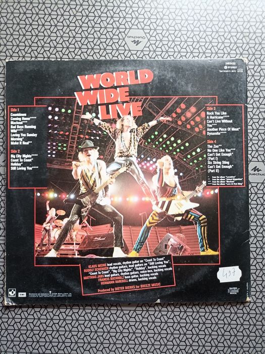 World wide live dos Scorpions