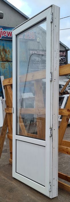 OKNA KacprzaK Okno Balkonowe 94X226 Używane PCV  Lider Okna OLX