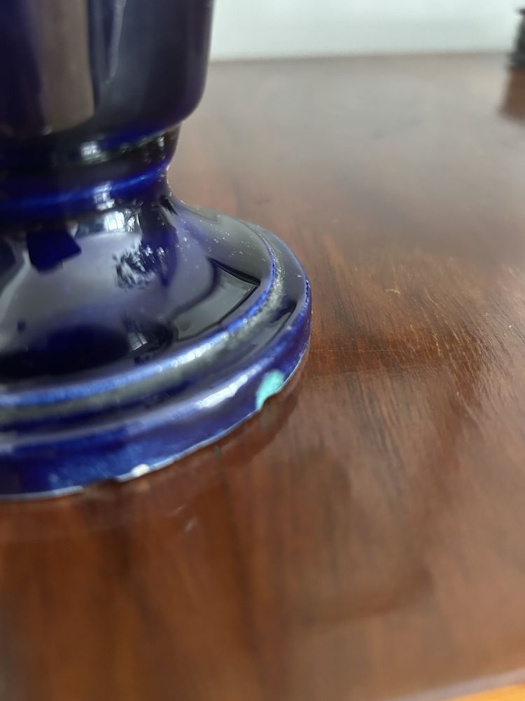 Stary wazon kobaltowy antyk