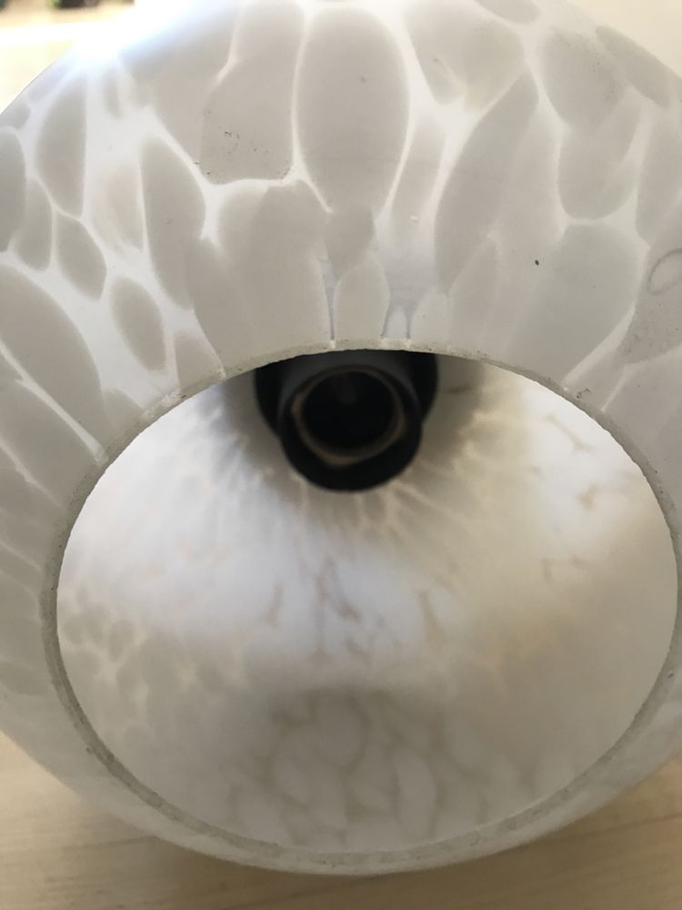 Lampa zyrandol wiszący drewniany