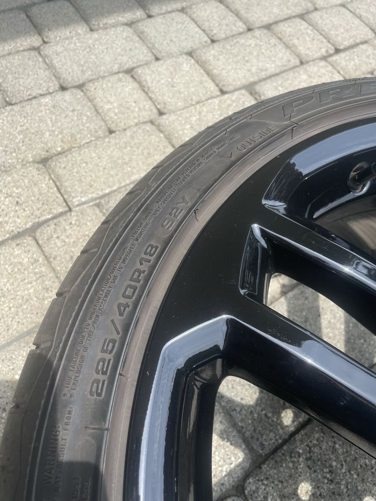 Felgi 18” oryginalne Audi + opony 225/40 R18