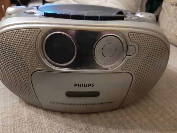 Radio Philips AZ1022/12 Radiomagnetofon, CD, radioodtwarzacz, boombox