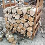 Drewno Drzewo Opałowe KOMINKOWE  brzoza  1m3  grube 50 cm