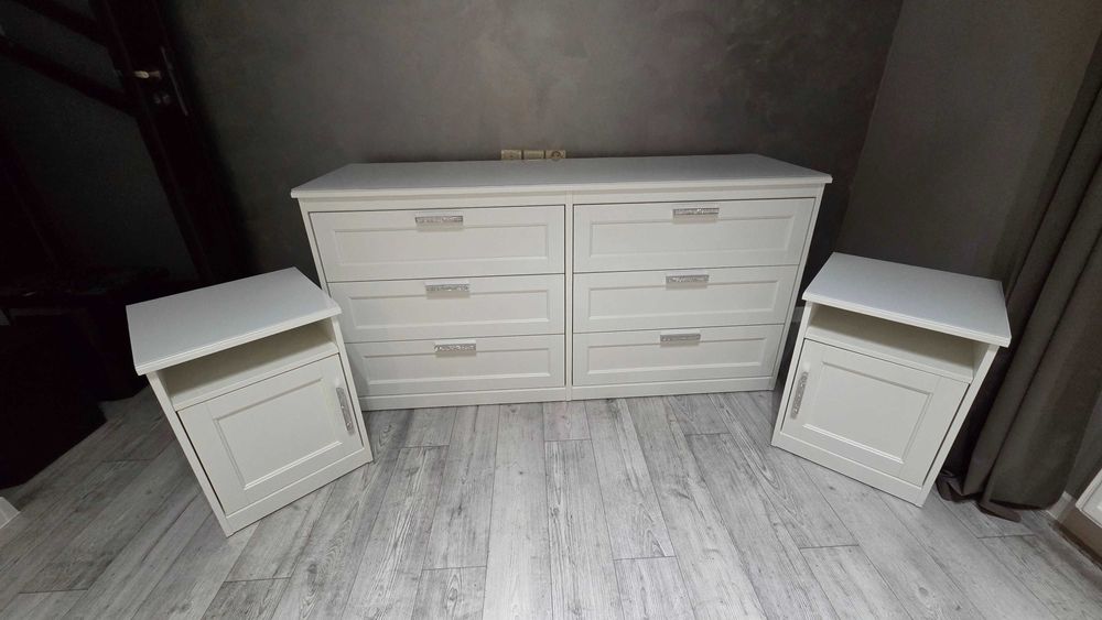 Komoda i szafki nocne - komplet!