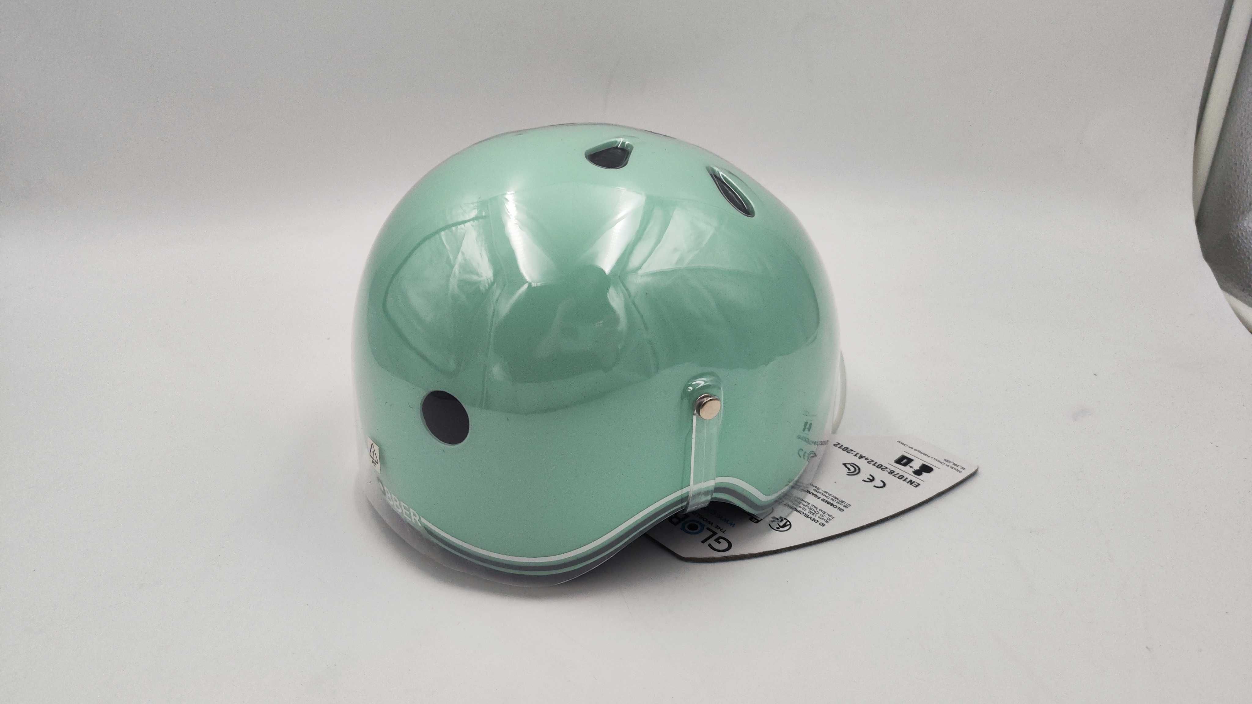 Kask rowerowy dziecięcy Globber miętowy XXS/XS 45-51 cm