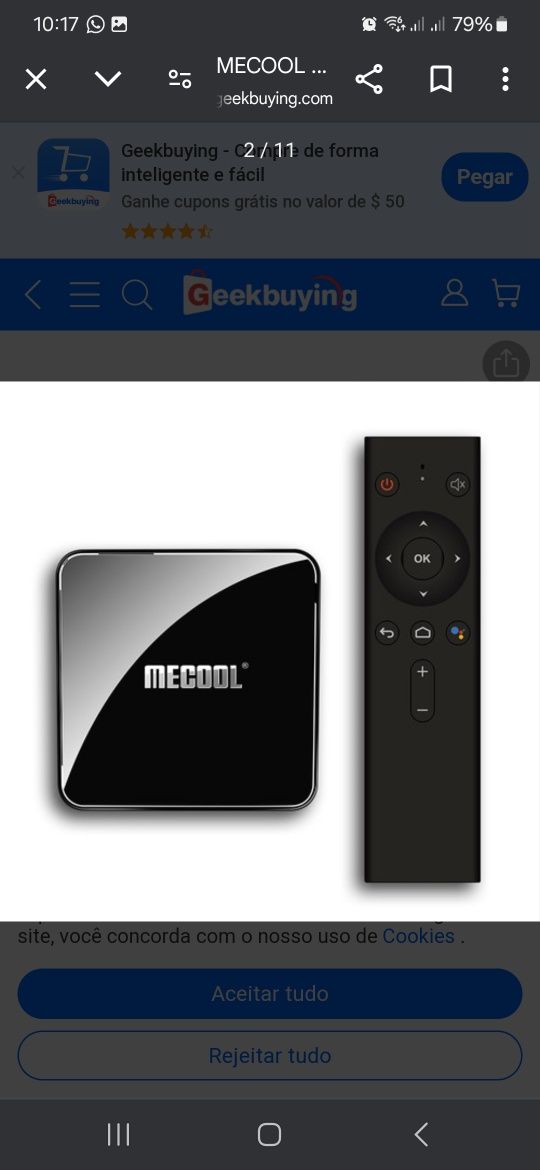 Box Android MECOOL KM3