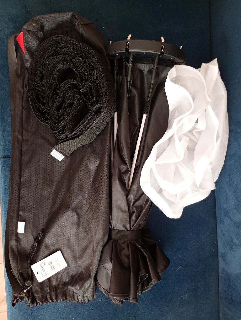 Softbox plenerowy triopo umbrela z gridem 90cm szybki montaż
