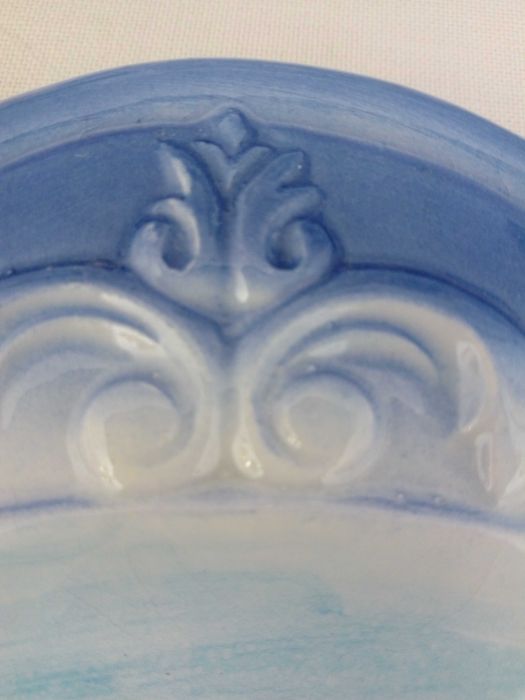 talerz porcelanowy na ścianę. "Młyn"