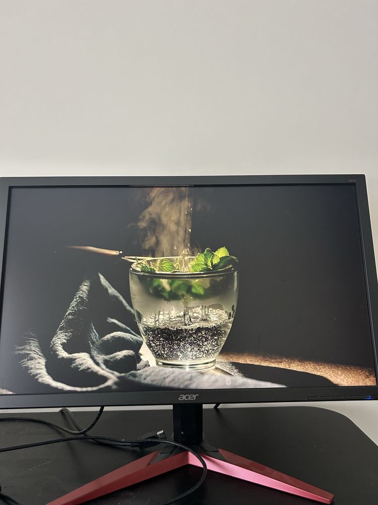 Monitor gaming acer 144hz 1 ms 24 polegadas