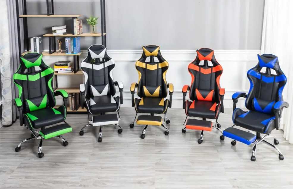 Кресло игровое геймерское офисное компьютерное RAZER red крісло ігрове