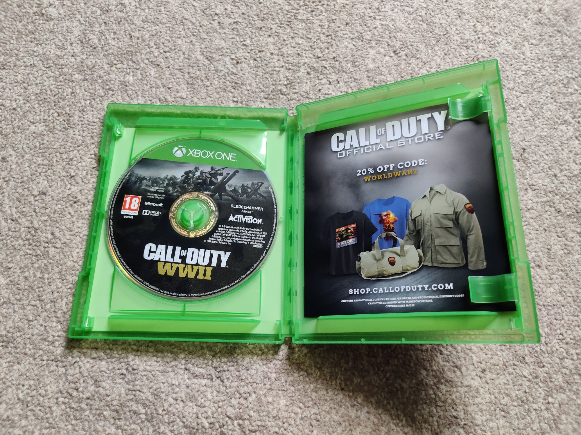 Call of duty ww2 Xbox one