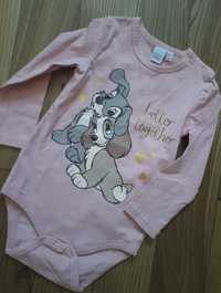 Disney Baby Body zakochany kundel nowe niemowlęce 80