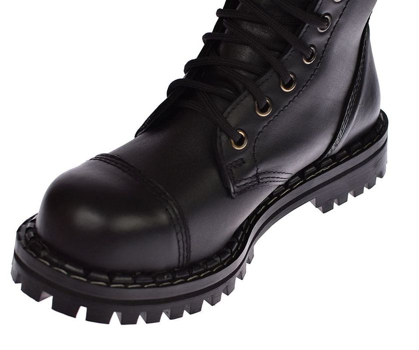 Glany wysokie damskie skórzane oryginalne Polskie 976 rozm. 39