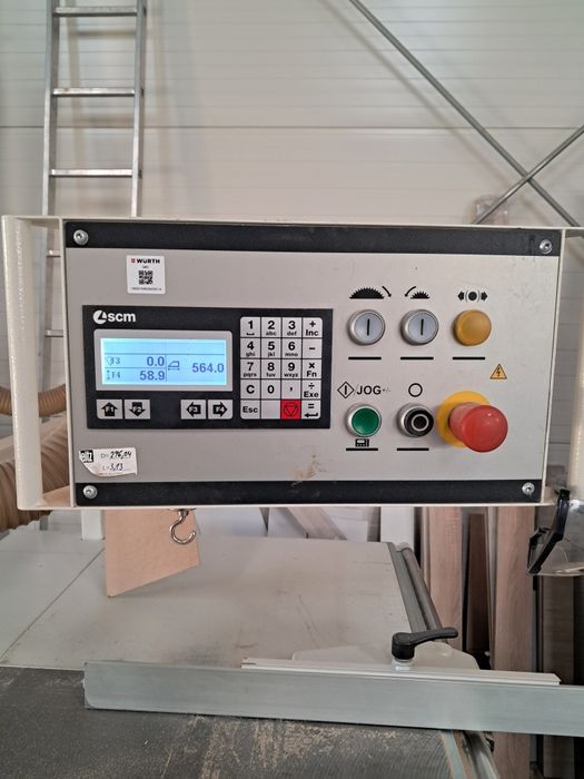 Piła formatowa SCM Holzkraft minimax six  Motoryczna (nie Felder Rema)