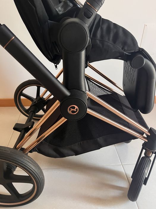 Conjunto Cybex Priam Rosa Gold