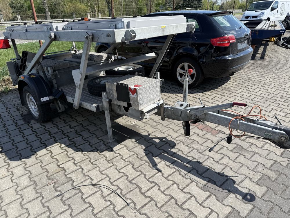 Trebbiner VWT10 przyczepa ostrzegawcza