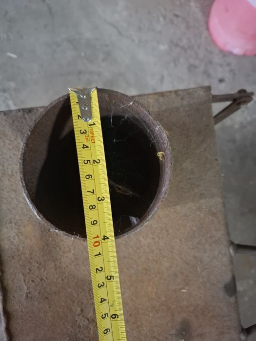 В продаже буржуйка без труб для дымохода