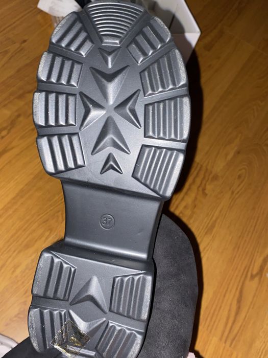 Ботфорди замш чулками