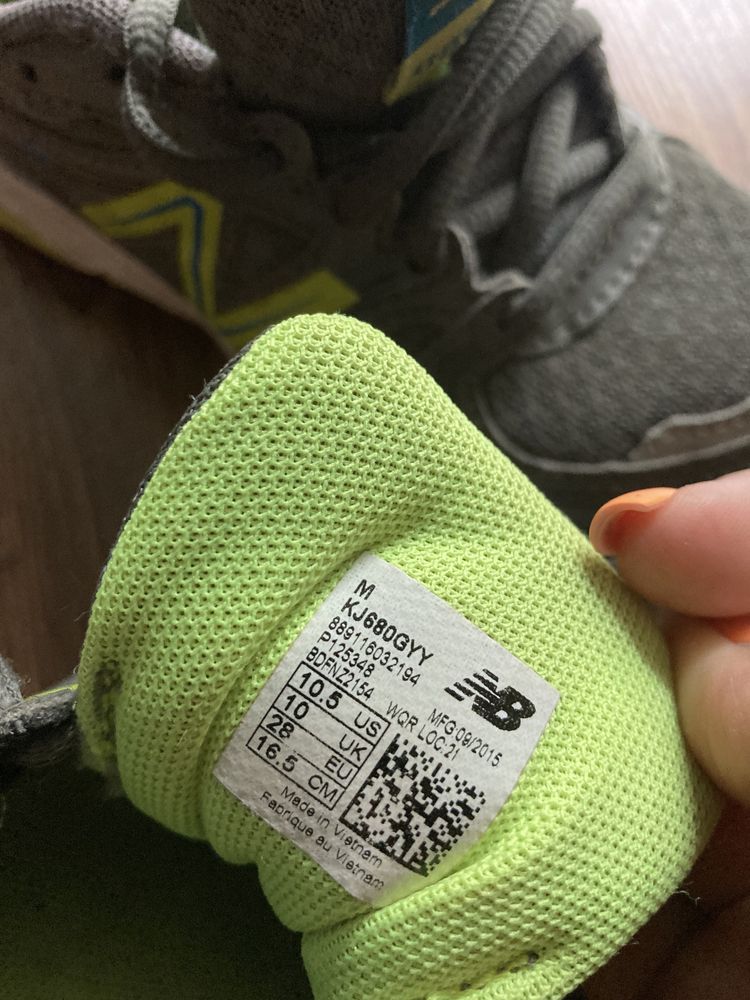 Buty sprotowe szare buciki NB NEW BALANCE 28 super stan neonowe szare