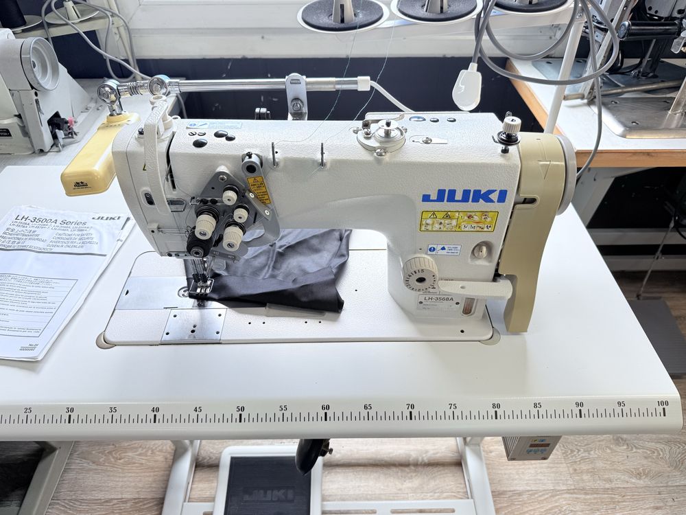 Dwuigłówka Juki LH-3568A wyłączanie igieł 6.4mm Servo 230V 2019r