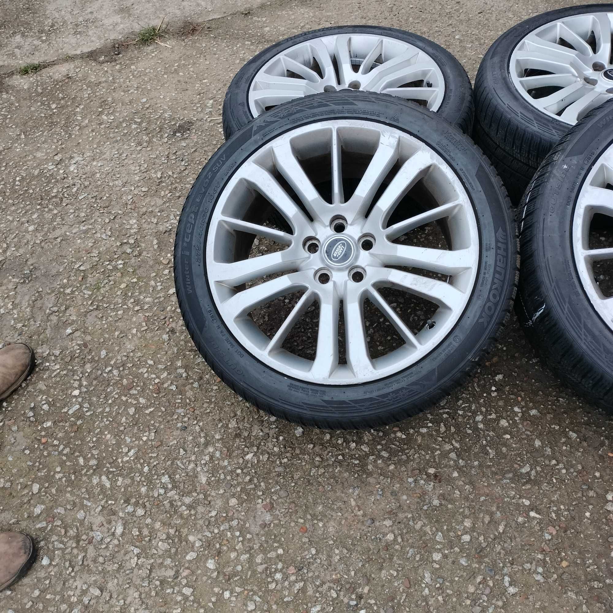 koła 20 cali 5x120 Land rover BMW VW T6 275/40 r20 zima