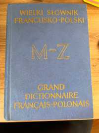 Wielki słownik francusko-polski, tom II M-Z