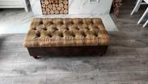 Pufa 2 osobowa.prl retro art deco nowa