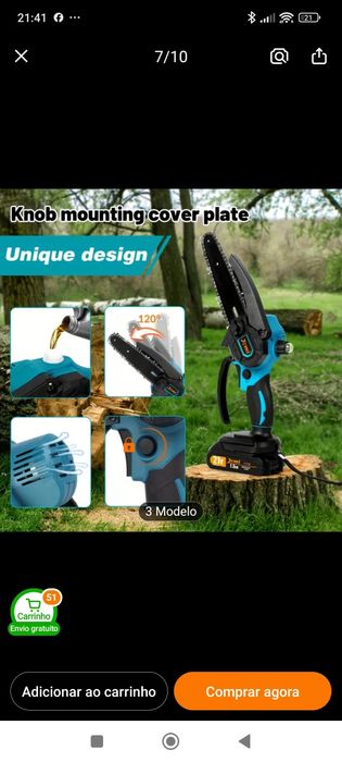 Mini Motosserra portátil