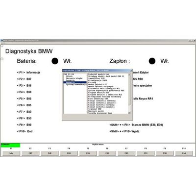 Interfejs Bmw Usb K+Dcan Inpa Dis Przełącznik 7-8