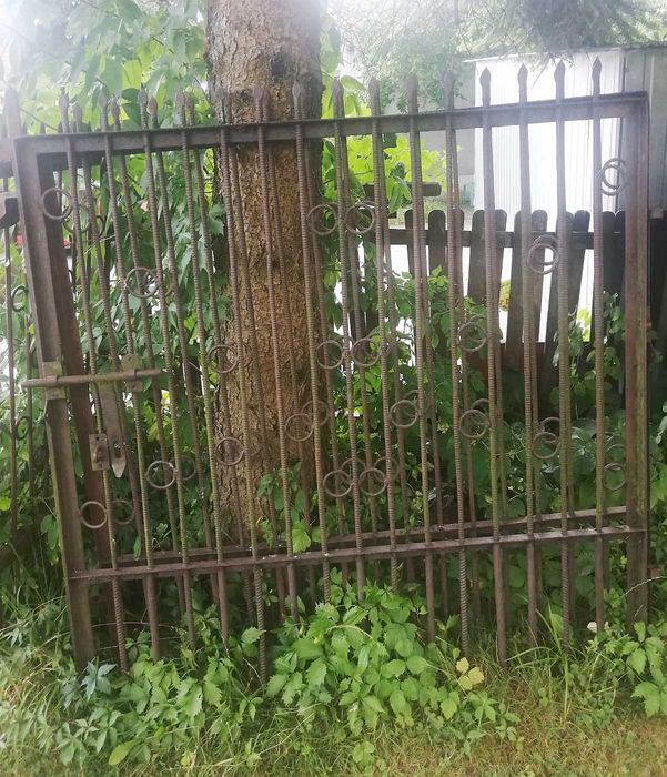 FURTKA + BRAMA WJAZDOWA dwuskrzydłowa z zasuwą