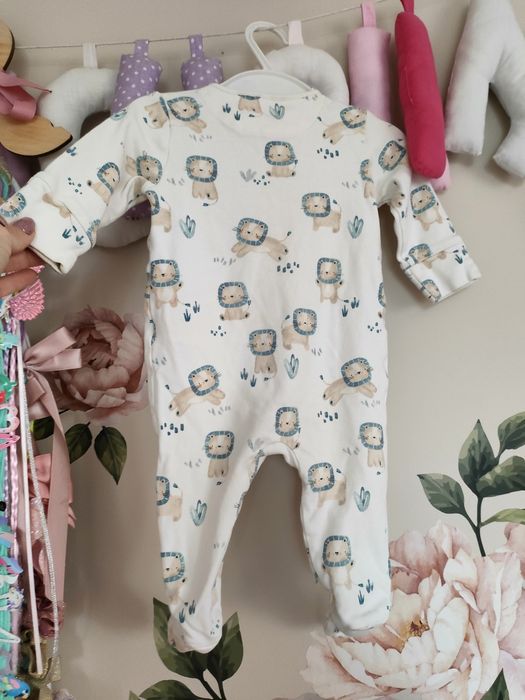 Zestaw pajacyków next 68 pajacyk rampers śpiochy