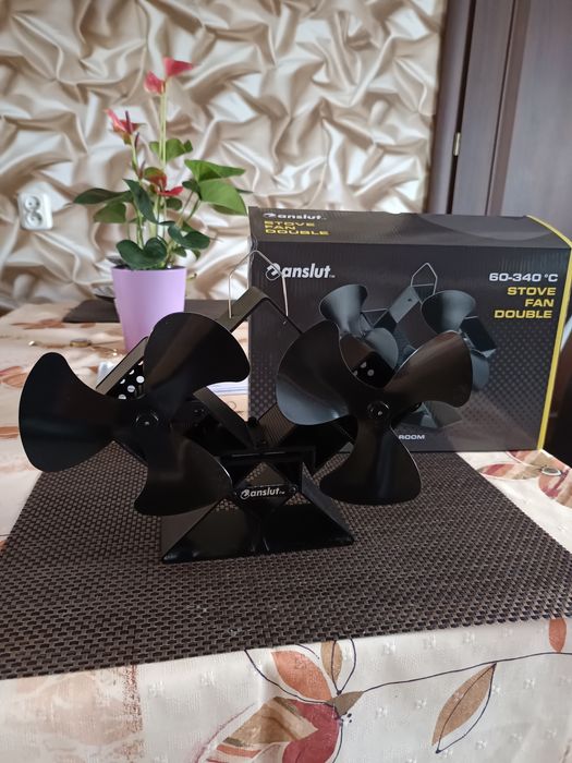 Podwójny wentylator kominkowy