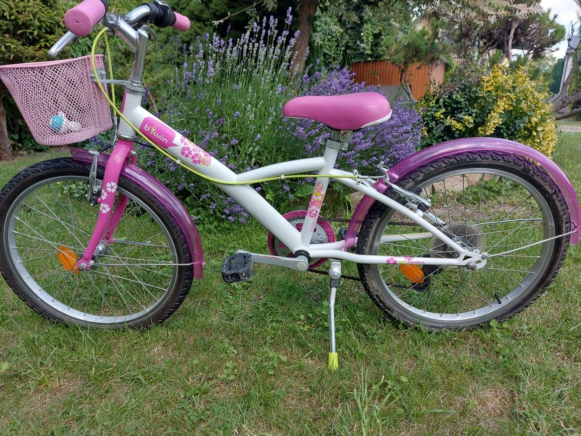 Rower dla dziewczynki 20" b'twin