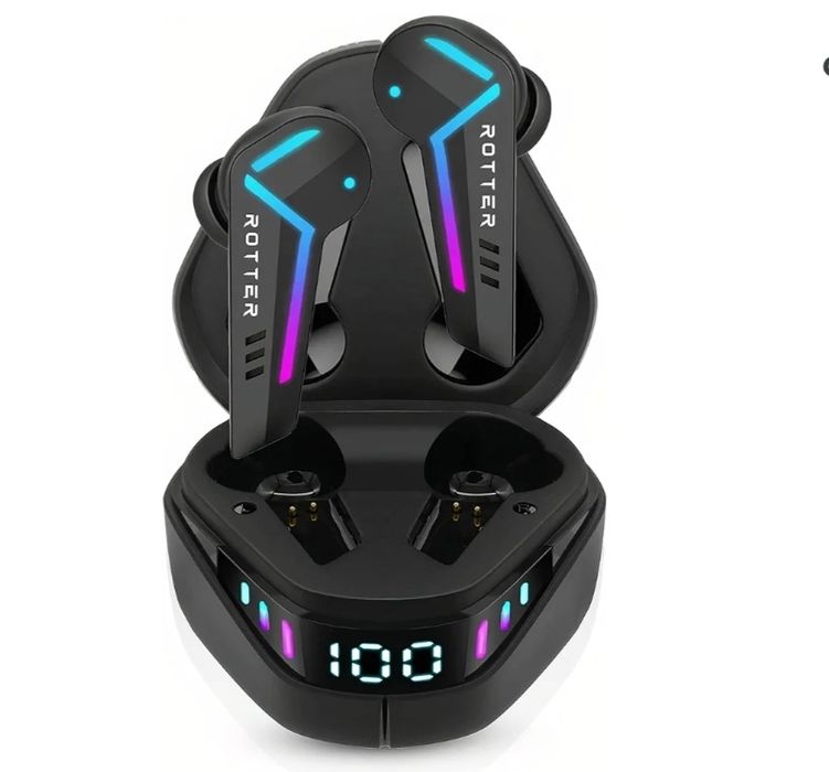 Bezprzewodowe słuchawki Bluetooth z bardzo niskim opóźnieniem 50 ms