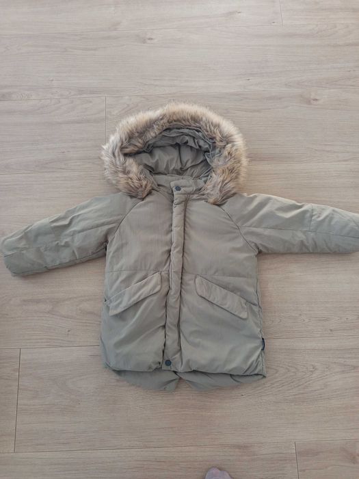Kurtka parka zimowa Zara roz. 110