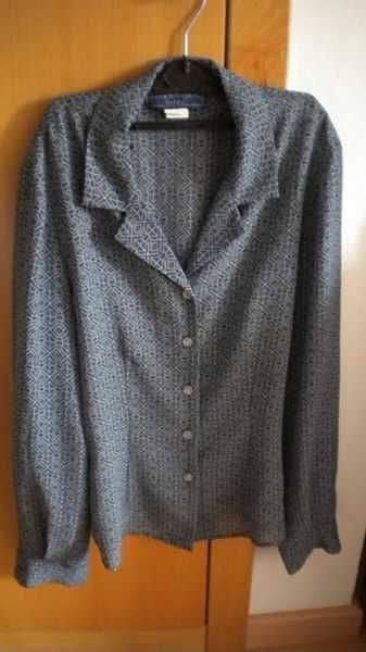 Blusa padrão cinza M/L