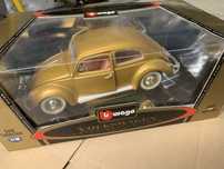 Model Bburago 1:18 volkswagen beetle garbus
