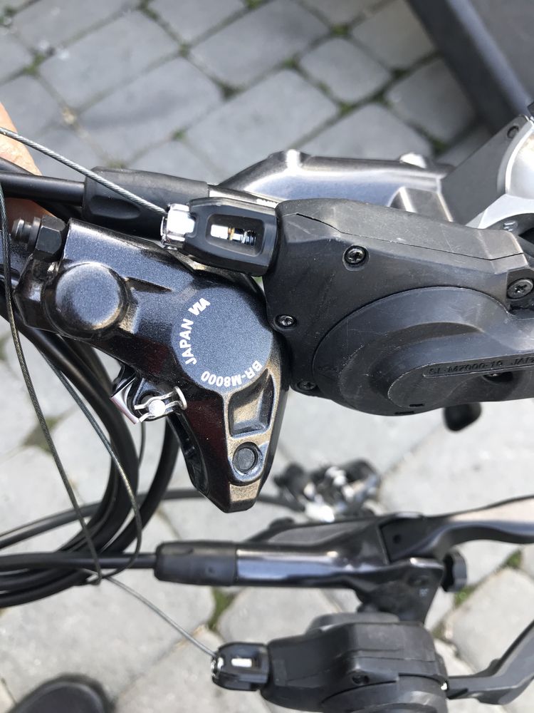 Тормоза гідравліка shimano deore xt 8000