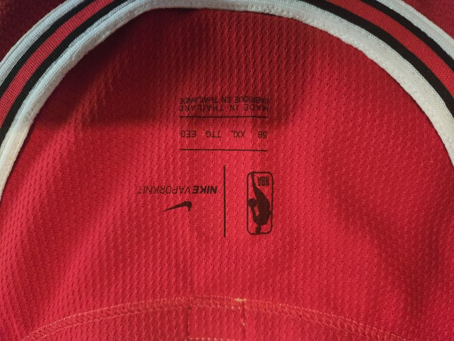 Nowa koszulka Nike NBA Chicago Bulls Icon Red Authentic Blank
