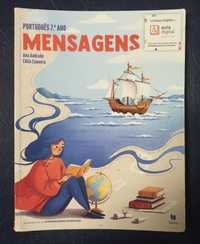 Livro Português 7º Ano Mensagens + Caderno Actividades