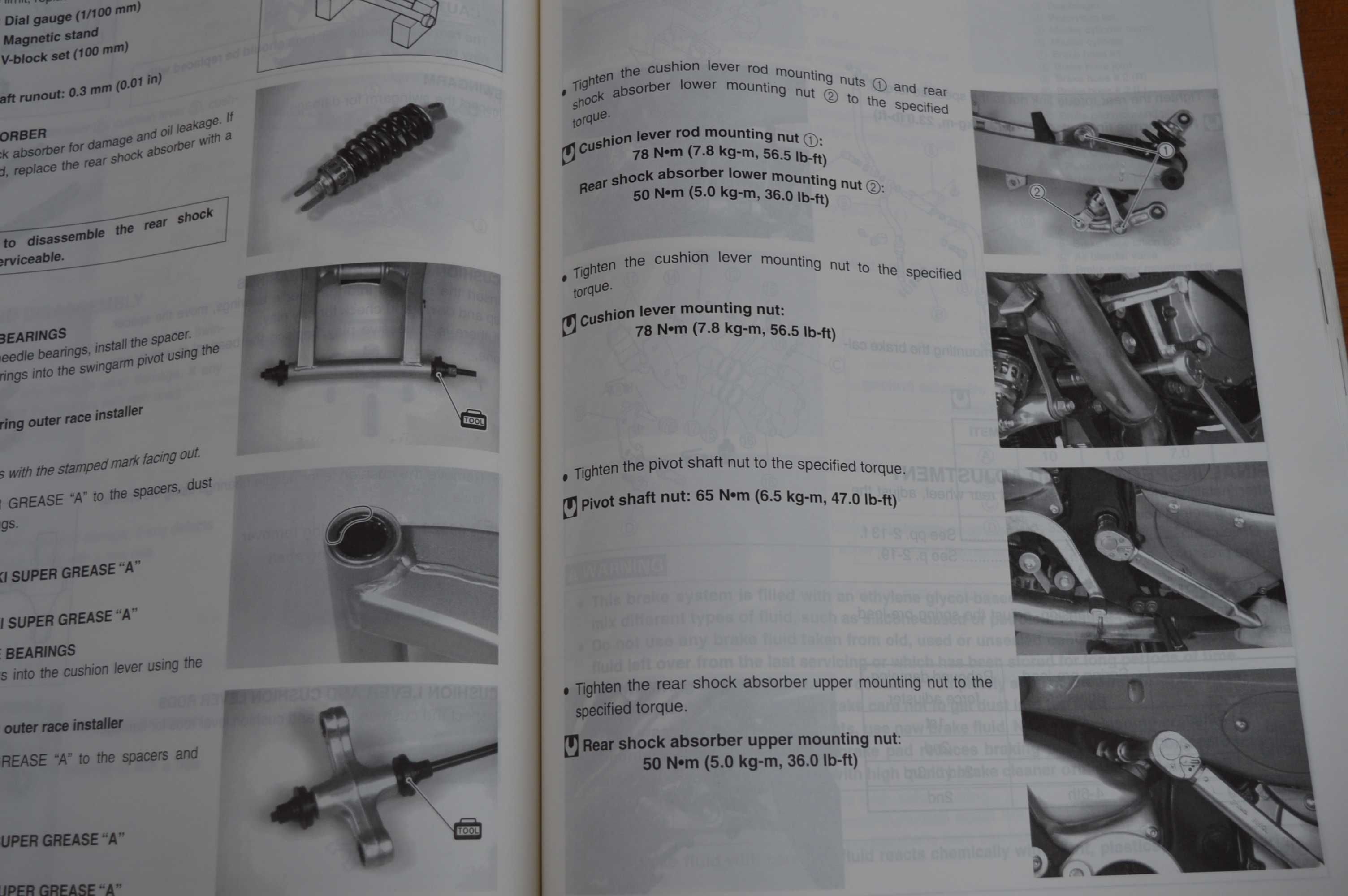 Suzuki GSXF gsx 600 Jajko '98-06r INSTRUKCJA obsługi serwisówka manual