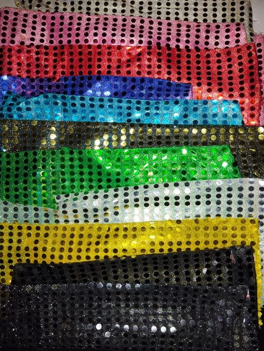 Распродажа Ткань пайетка копейка