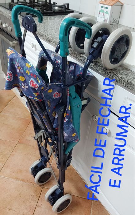 CARRINHO DE BEBÉ BENGALA CHICCO. Viagem,Casa,Passeio,Quarto,Segurança.