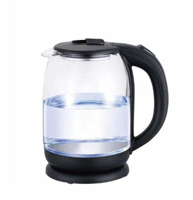 Дисковий скляний електрочайник Su Tai ST-188 Электрочайник подсветка