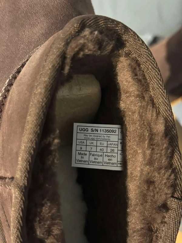 UGG Ultra Mini Platform Burnt Cedar Brown 40 Nowe
