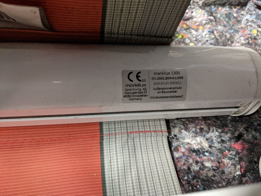 Sprzedam markizę MARKILUX 3x2 m w bardzo dobrym stanie